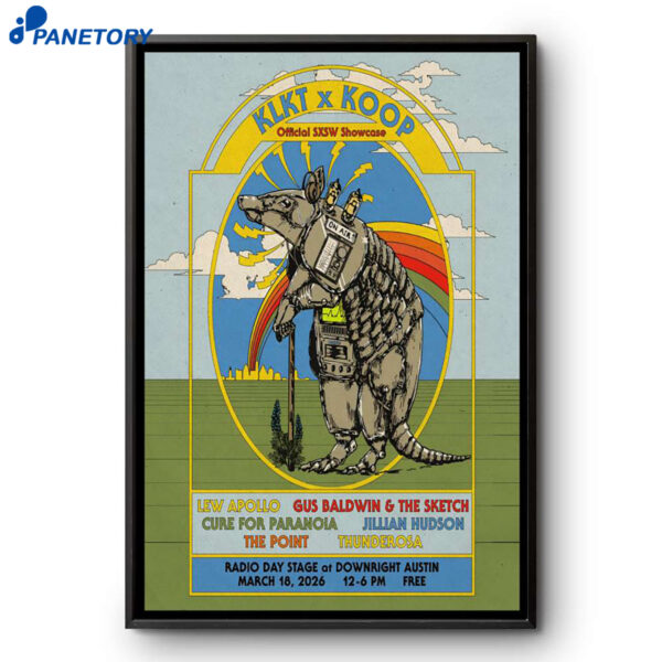 KLKT X Koop Austin TX Mar 18 2026 Poster