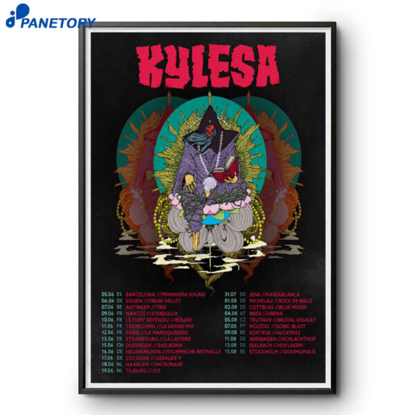 Kylesa Tour Europe 2026 Poster
