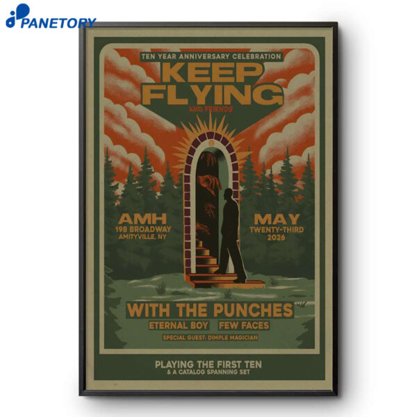 Keep Flying Tour Amityville NY May 23 2026 Poster
