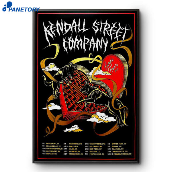 Kendall Street Company Lovers Concert Poster