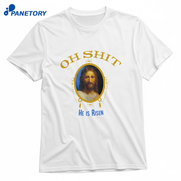 Kid Cudi Oh Shit He Is Risen 34 Sleeve Raglan Shirt