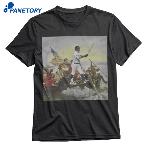 Kyle Schwarber Schwarber Crossing The Delaware Team Usa Shirt