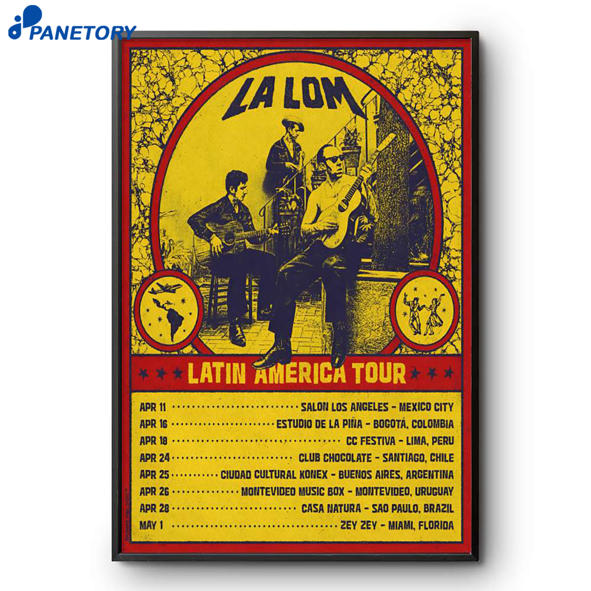 La Lom Latin America Shows 2026 Poster 2 La Lom Latin America Shows 2026 Poster