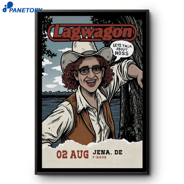 Lagwagon Jena DE Aug 2 2026 Poster