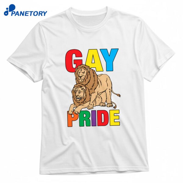 Lion Gay Pride Shirt
