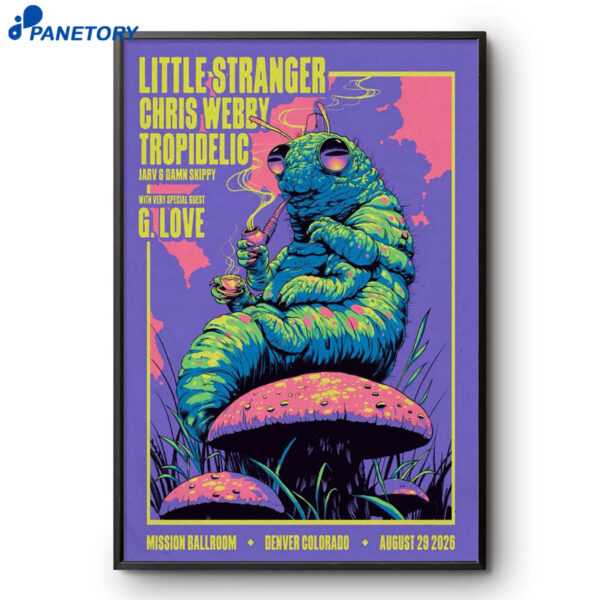 Little Stranger The Mission Ballroom Show Aug 29 2026 Poster