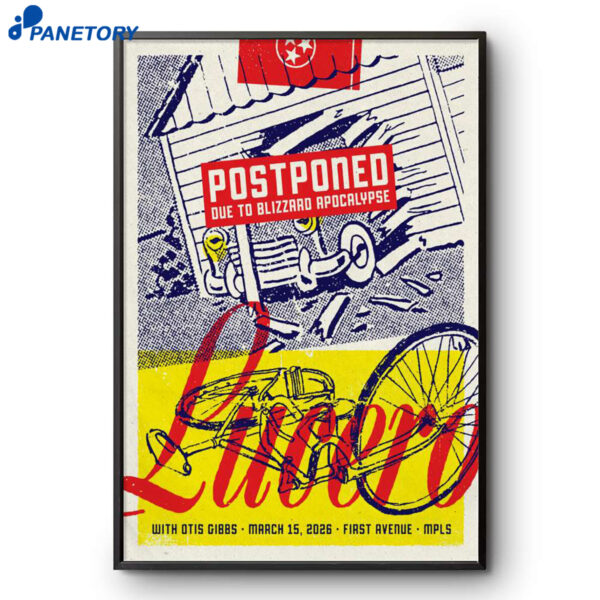 Lucero First Avenue Mar 15 2026 Poster