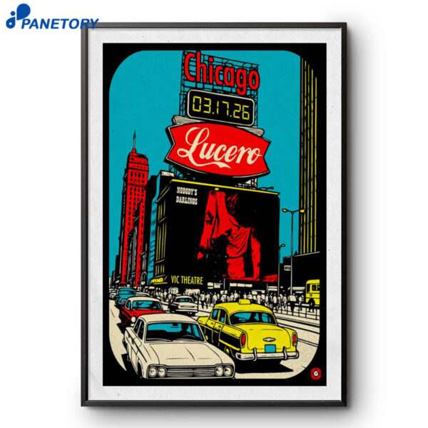 Lucero Vic Theatre Mar 17 2026 Poster