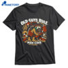 Man Cave Chocolate Old Guys Rule Shed Shirt 3