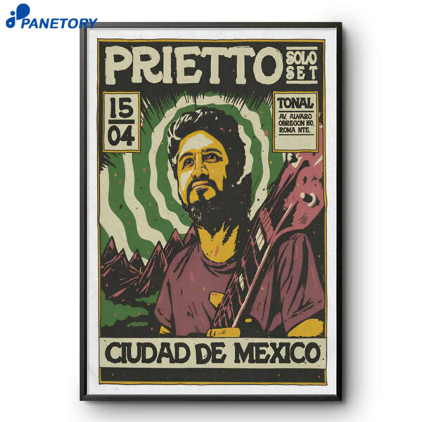 Maxi Prietto Mexico City Apr 15 2026 Poster