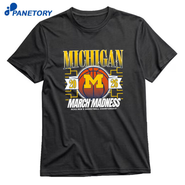 Michigan 2026 March Madness Shirt