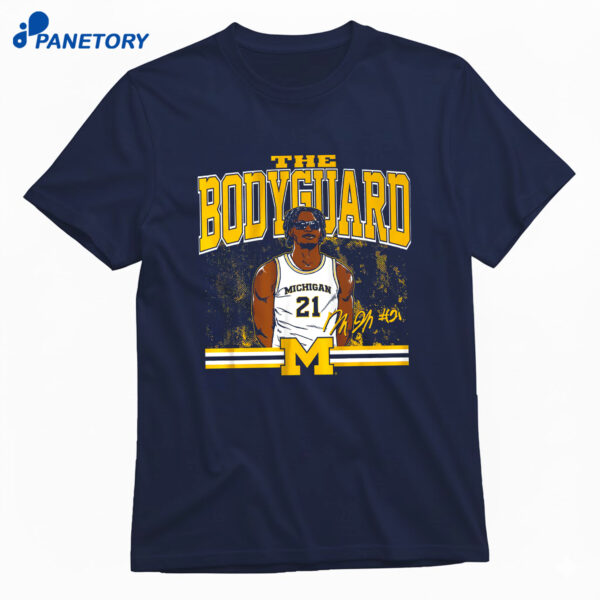 Michigan Basketball Morez Johnson Jr. The Bodyguard Shirt