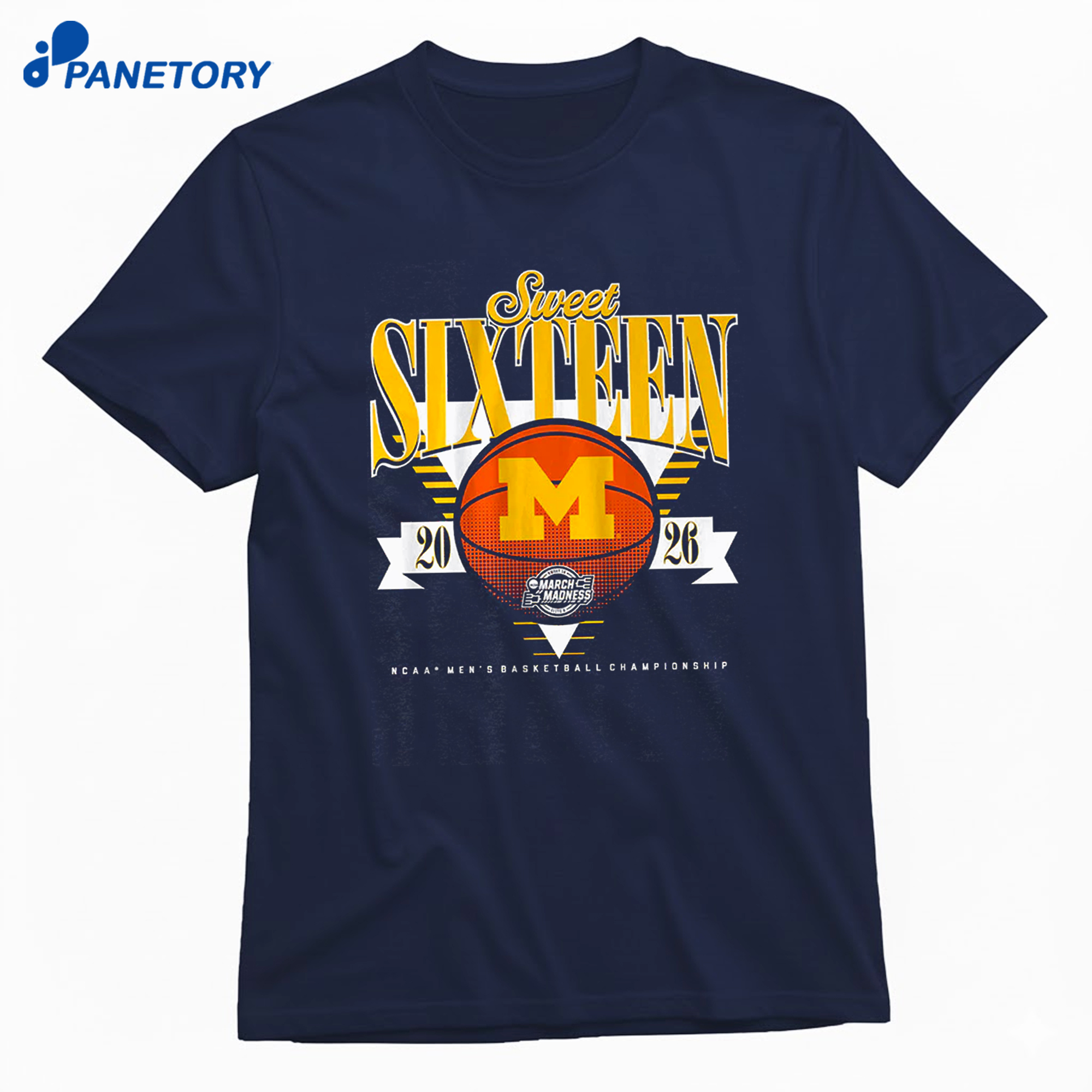 Michigan Wolverines Mbb 2026 Sweet Sixteen Shirt 8 Michigan Wolverines Mbb 2026 Sweet Sixteen Shirt 1