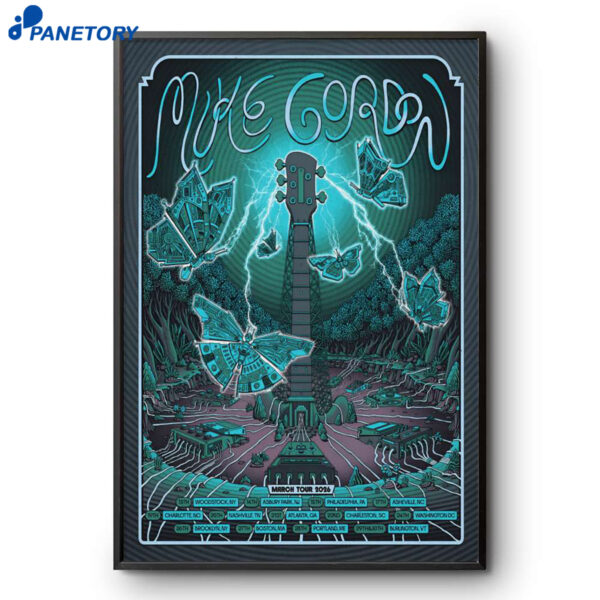 Mike Gordan US Tour Mar 2026 Poster