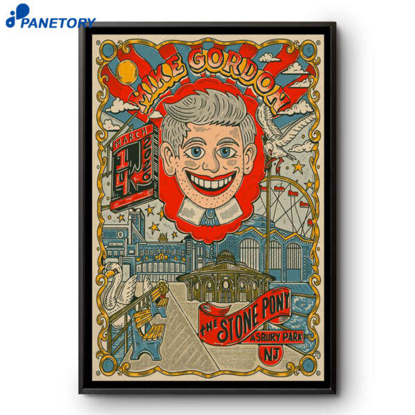 Mike Gordon Asbury Park NJ Event Mar 14 2026 Poster