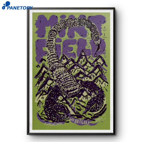 Mint Field Concert Tour Cleveland OH Apr 6 2026 Poster