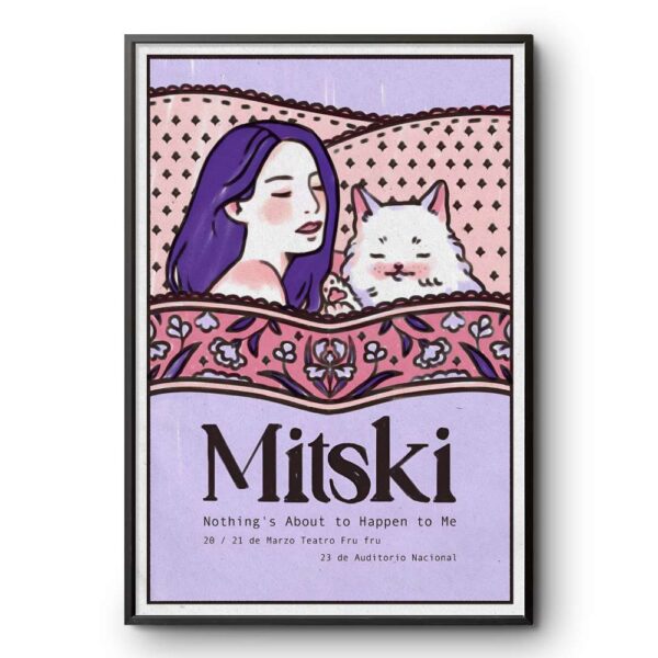 Mitski Mexico City Event Mar 20-21 2026 Poster