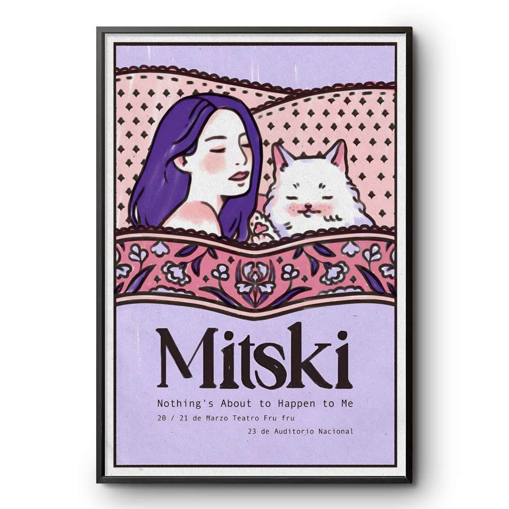 Mitski Mexico City Event Mar 20-21 2026 Poster 2 Mitski Mexico City Event Mar 20-21 2026 Poster