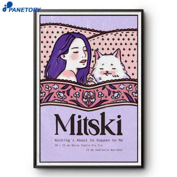 Mitski Mexico City Mar 20-21 2026 Poster