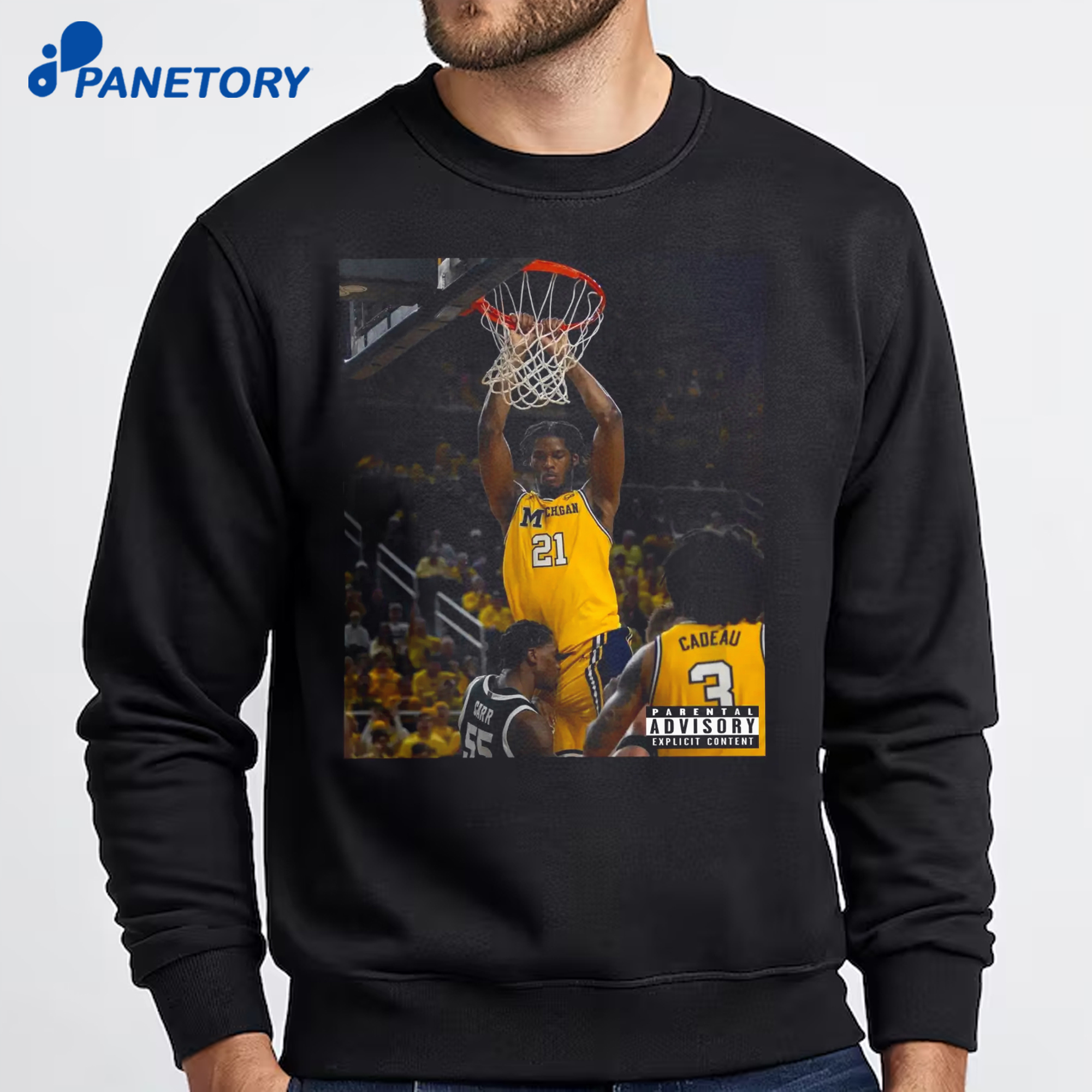 Morez Johnson Jr. Dunk On Carr Shirt 6 Morez Johnson Jr. Dunk On Carr Shirt 2