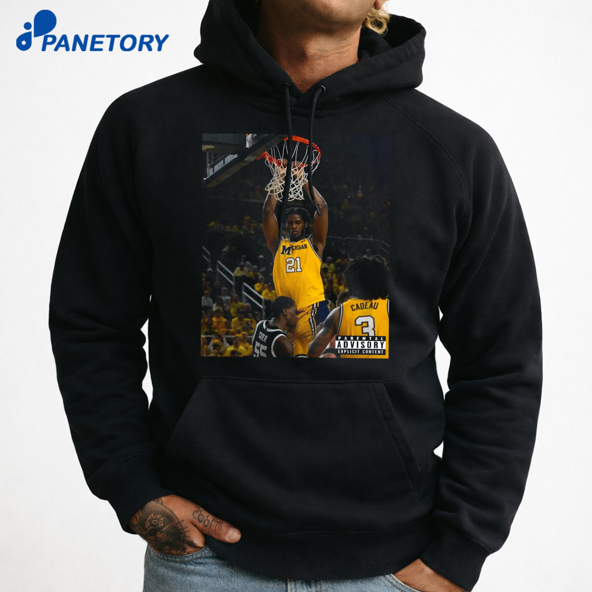 Morez Johnson Jr. Dunk On Carr Shirt 7 Morez Johnson Jr. Dunk On Carr Shirt 3