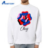 Obey Paper Rose Shirt 2