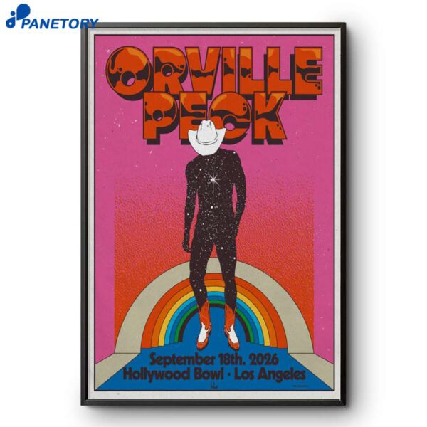 Orville Peck Hollywood Bowl Show Sep 18 2026 Poster