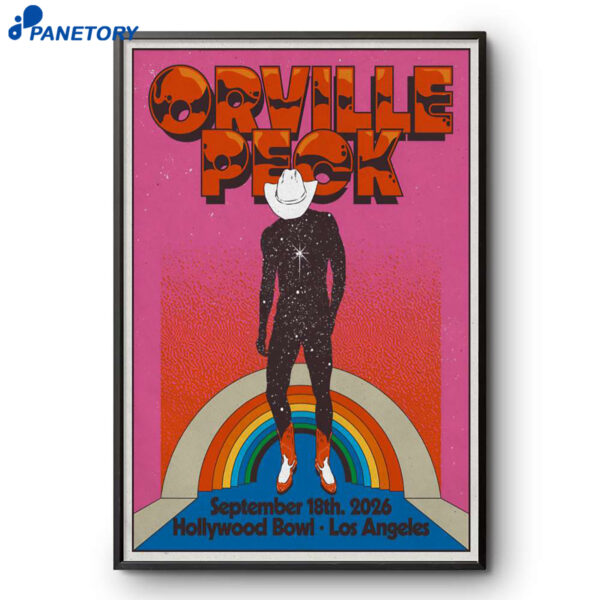 Orville Peck Tour Los Angeles CA Sept 18 2026 Poster