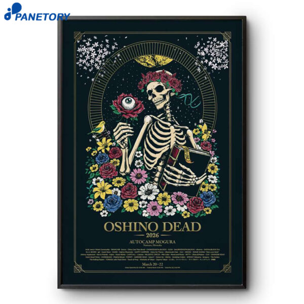 Oshino Dead Numazu Shizuoka Tour Mar 20-22 2026 Poster