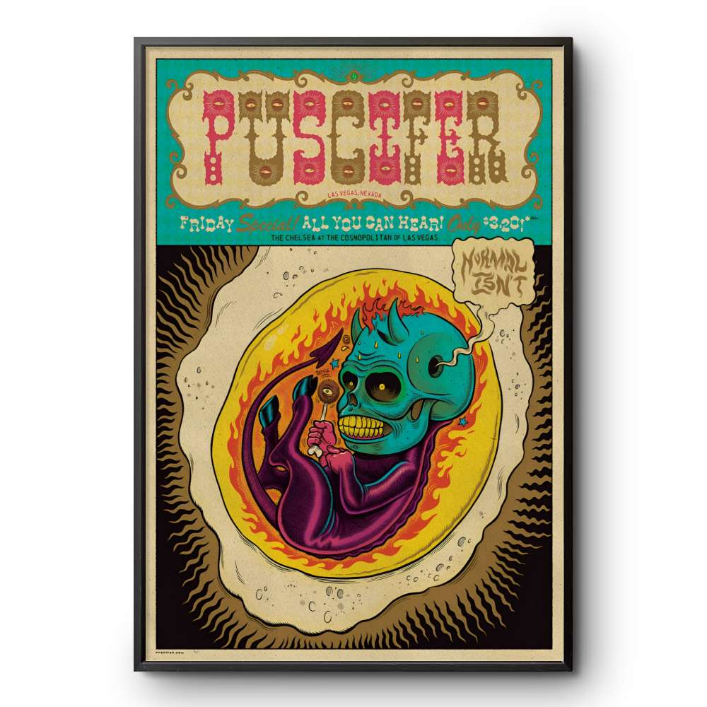 Puscifer Las Vegas Nv Mar 20 2026 Poster 2 Puscifer Las Vegas Nv Mar 20 2026 Poster