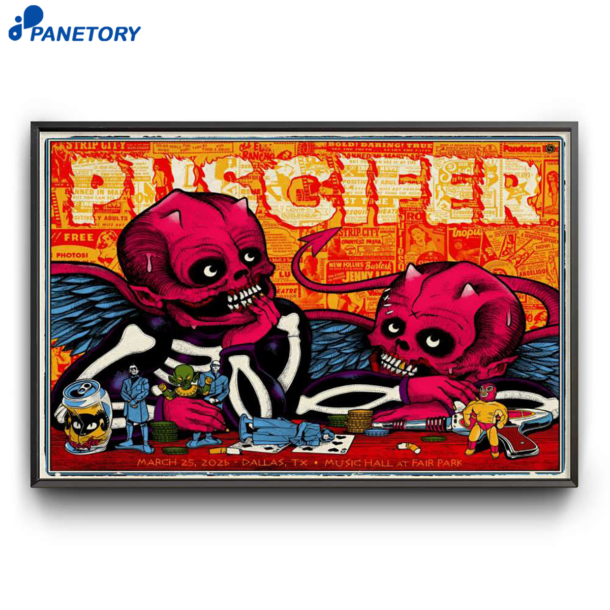 Puscifer Tour Dallas Tx Mar 25 2026 Poster 2 Puscifer Tour Dallas Tx Mar 25 2026 Poster