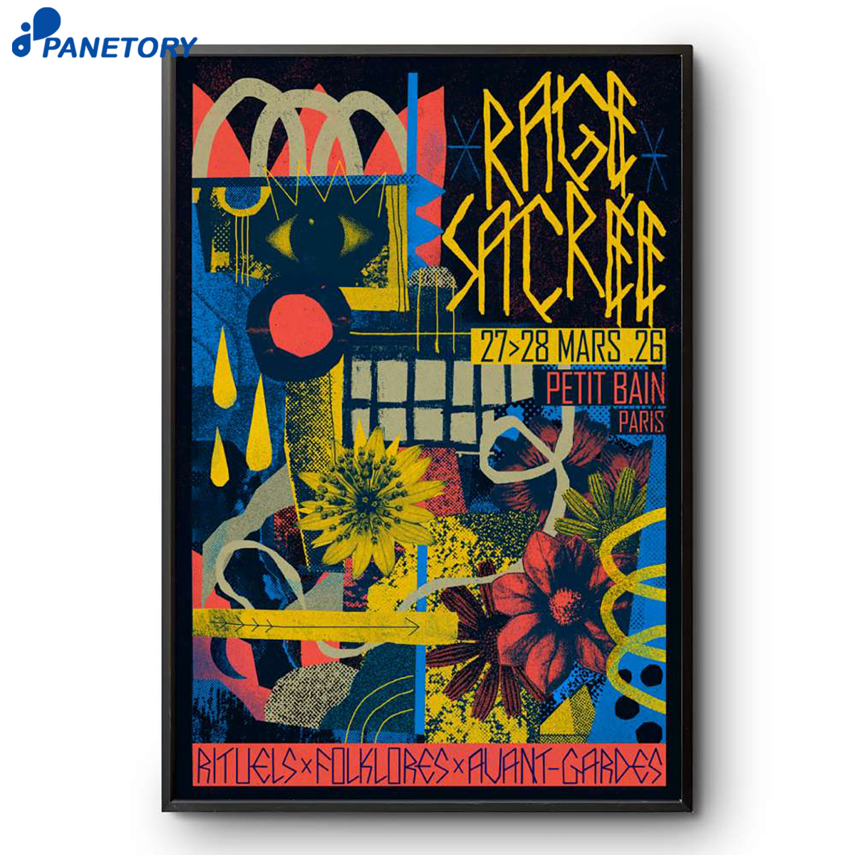 Rage Sacree Festival Petit Bain Paris Mar 27 2026 Poster 2 Rage Sacree Festival Petit Bain Paris Mar 27 2026 Poster