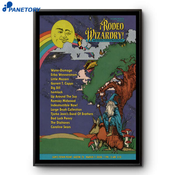 Rodeo Wizardry! Show Austin TX Mar 7 2026 Poster