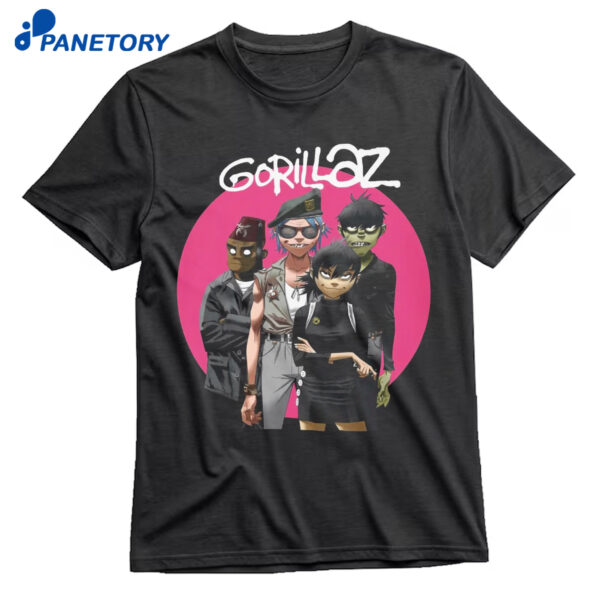 Ryan Gosling Gorillaz Shirt