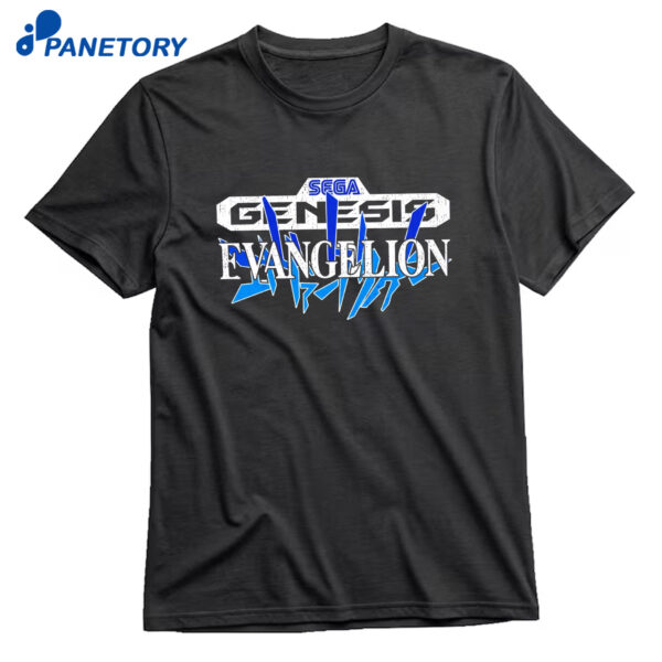 Sega Genesis Evangelion Washed Shirt