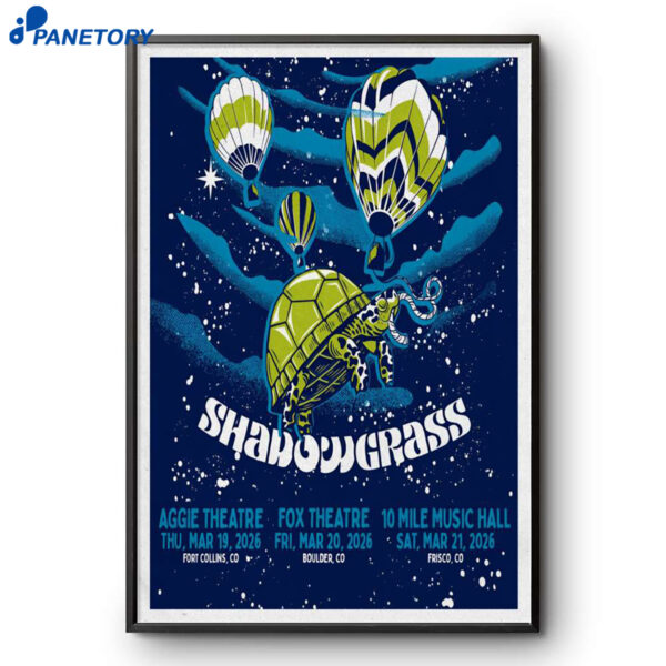 Shadowgrass Boulder CO Mar 20 2026 Poster