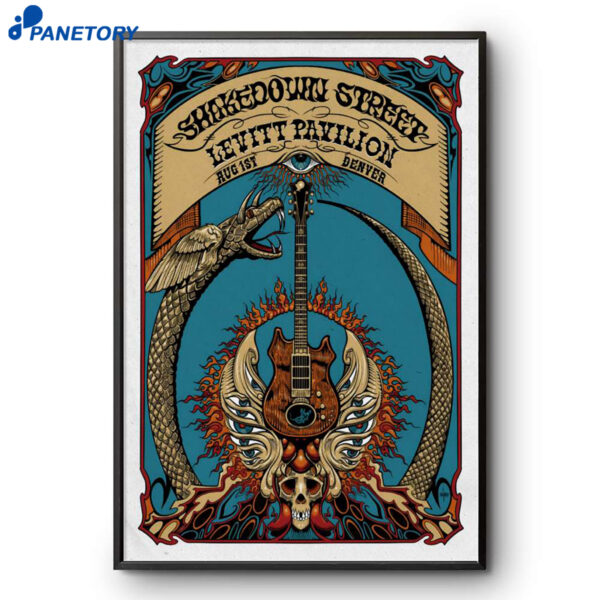 Shakedown Street Event Denver CO Aug 1 2026 Poster
