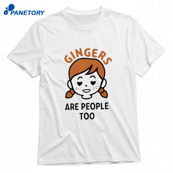 Shrinking Summer Gingers Are People Too Shirt
