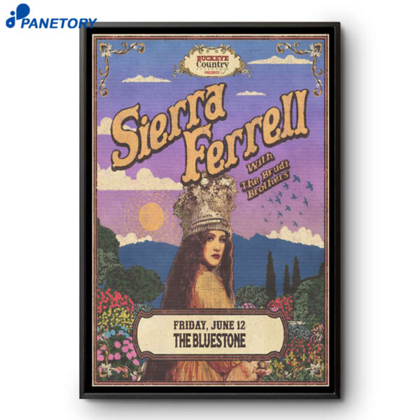 Sierra Ferrell The Bluestone Show Jun 12 2026 Poster