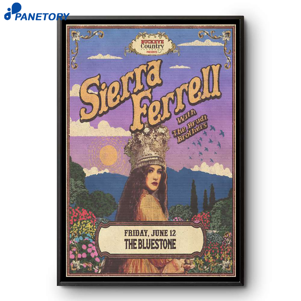 Sierra Ferrell The Bluestone Show Jun 12 2026 Poster 2 Sierra Ferrell The Bluestone Show Jun 12 2026 Poster