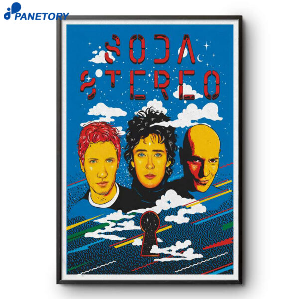 Soda Stereo Ecos Tour 2026 Poster