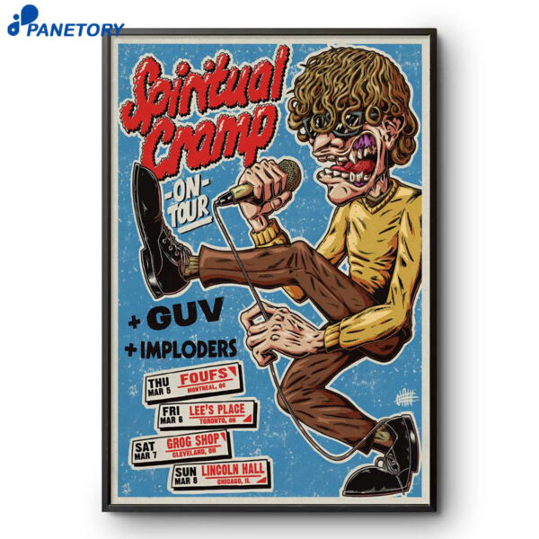 Spirirual Cramp Cleveland OH Mar 7 2026 Poster