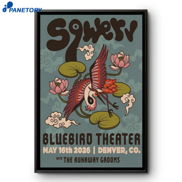 Sqwerv Bluebird Theater Denver CO May 16 2026 Poster