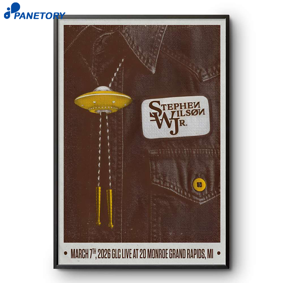Stephen Wilson Jr. Grand Rapids Mi Mar 7 2026 Tour Poster 2 Stephen Wilson Jr. Grand Rapids Mi Mar 7 2026 Tour Poster