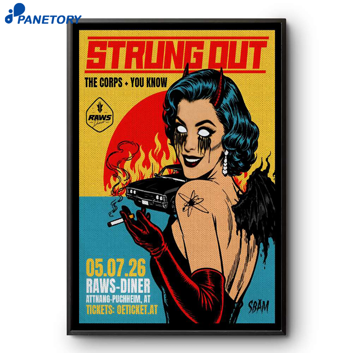 Strung Out Tour Attnang-Puchheim At Jul 5 2026 Poster 2 Strung Out Tour Attnang-Puchheim At Jul 5 2026 Poster