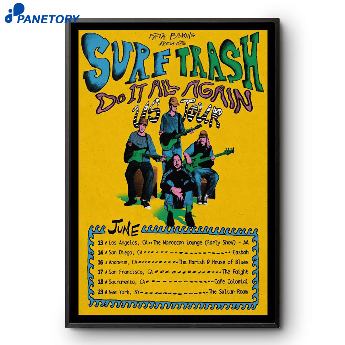 Surf Trash Do It All Again Us Tour 2026 Poster 2 Surf Trash Do It All Again Us Tour 2026 Poster
