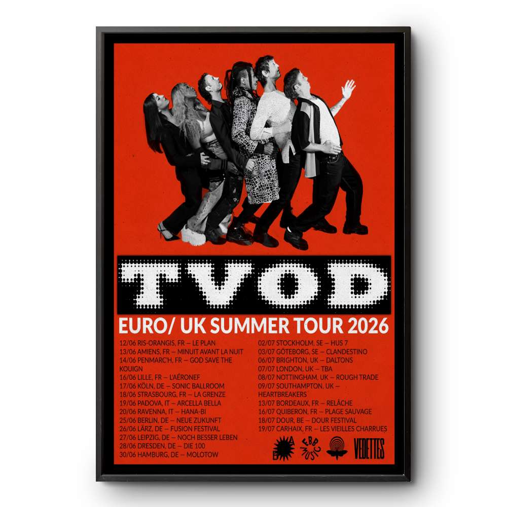 Tvod Summer Tour Eu Uk 2026 Poster 2 Tvod Summer Tour Eu Uk 2026 Poster