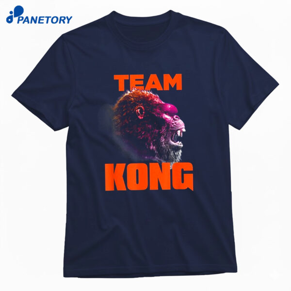 Team Kong Godzilla Vs Kong Shirt