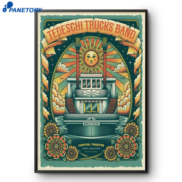 Tedeschi Trucks Band New York Mar 24-26 2026 Poster