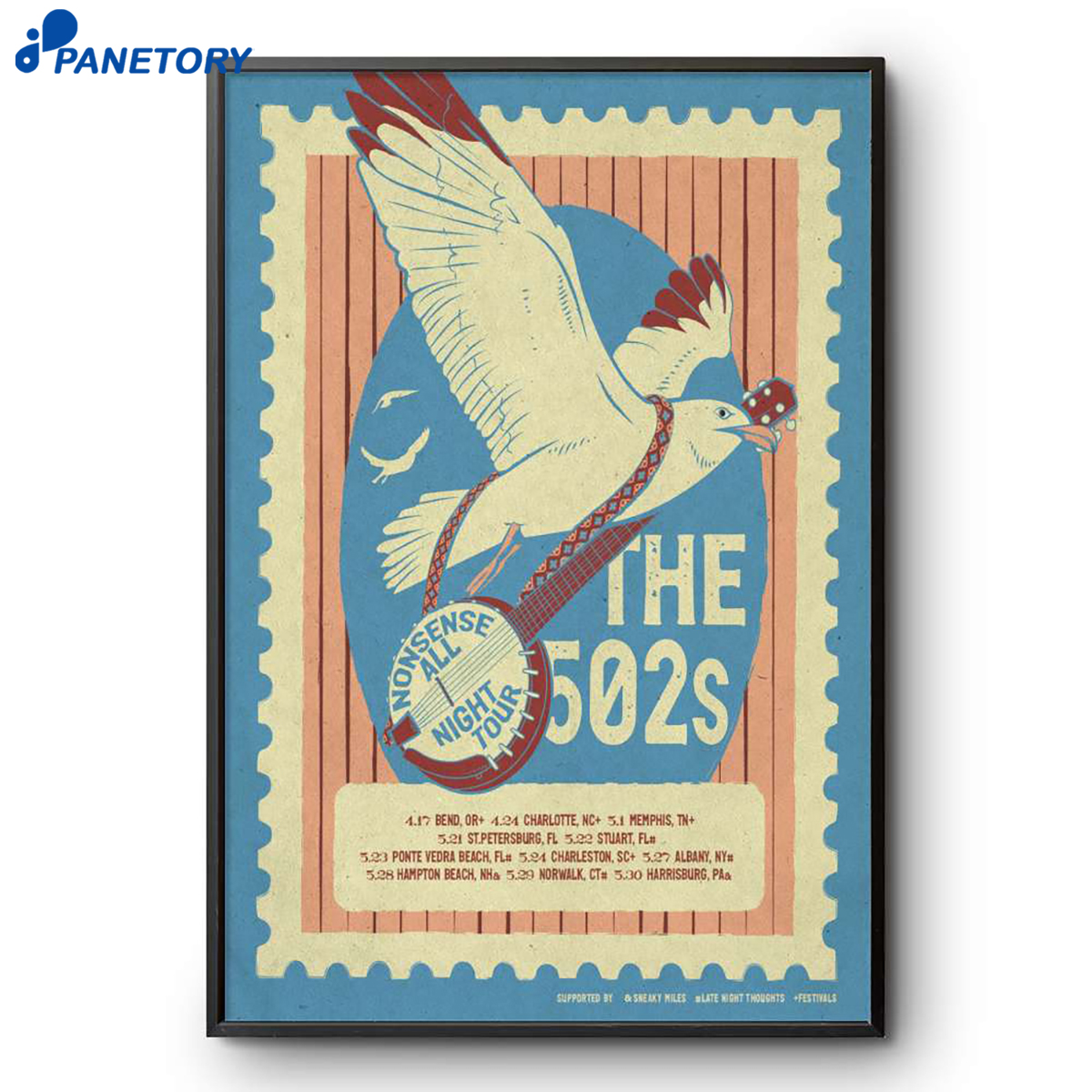 The 502S Band Nonsense All Night Tour Poster 2 The 502S Band Nonsense All Night Tour Poster